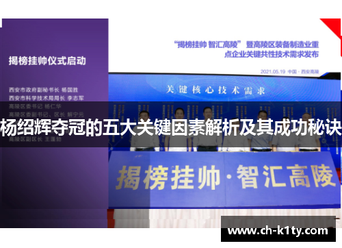 杨绍辉夺冠的五大关键因素解析及其成功秘诀